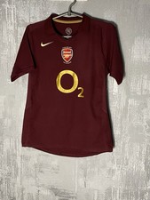 Arsenal 2005/06 Highbury Home Jersey Henry #14 BNWT O2  - Size Kids  L
