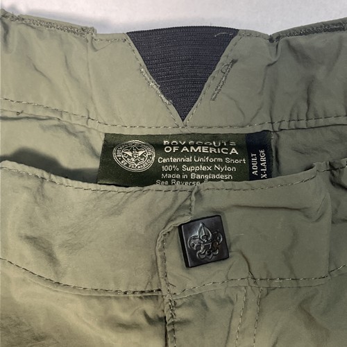 Boy Scouts of America Pantalones Cortos Carga Verde Adulto Extra Grande Uniforme Centenario XL - Imagen 3 de 3