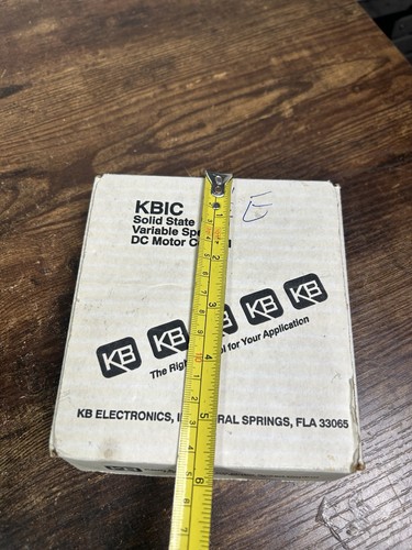 KB Electronics KBIC-120 DC Motor Speed Control 0-90 115 VAC 50/60 Hz VDC 9429A - Picture 11 of 11
