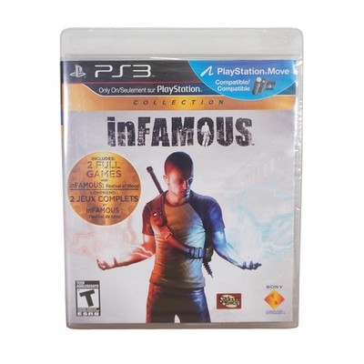 Sony inFAMOUS Collection PS3 New Sealed PlayStation 3 Game Bundle