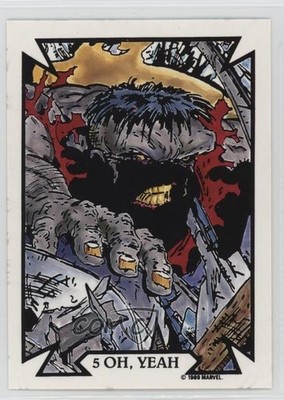 1989 Comic Images Marvel Comics Todd McFarlane Oh Yeah #5 0a2y