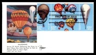 Mayfairstamps US FDC 1983 New Mexico block ballooning Gill Craft First Day Cover