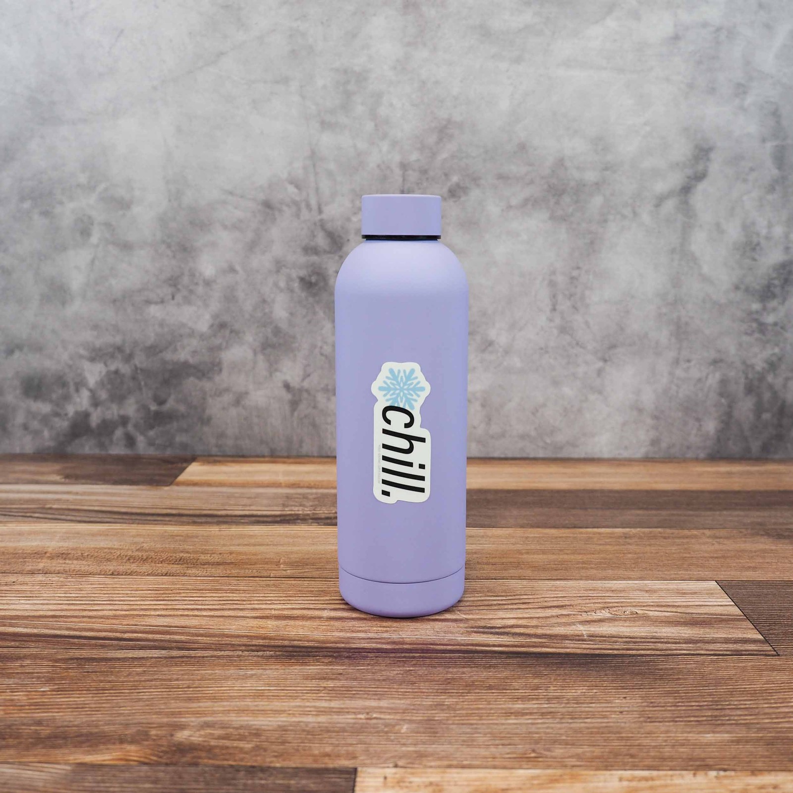 Chill Sticker - Funny Quote Decal for Hydroflask Water Bottle or Laptop