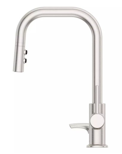 Pfister Zanna Touchless Kitchen Faucet with Soap Dispenser, Stainless Steel - Picture 8 of 12