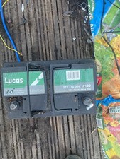  Lucas LP100 12V 72Ah 680A Car Battery fits Ford, Renault, Citroen -  check size