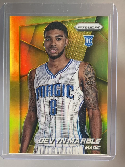 2014-15 Panini Prizm Devyn Marble #292 Prizms Gold 8/10 RC Magic