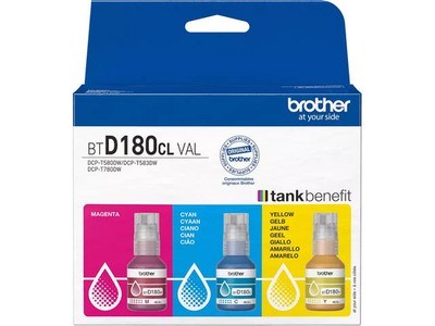 BTD180CLVAL  Brother DCP-T Tinte 3 x 48,8ml CMY für cirka 3 x 5000 Seiten