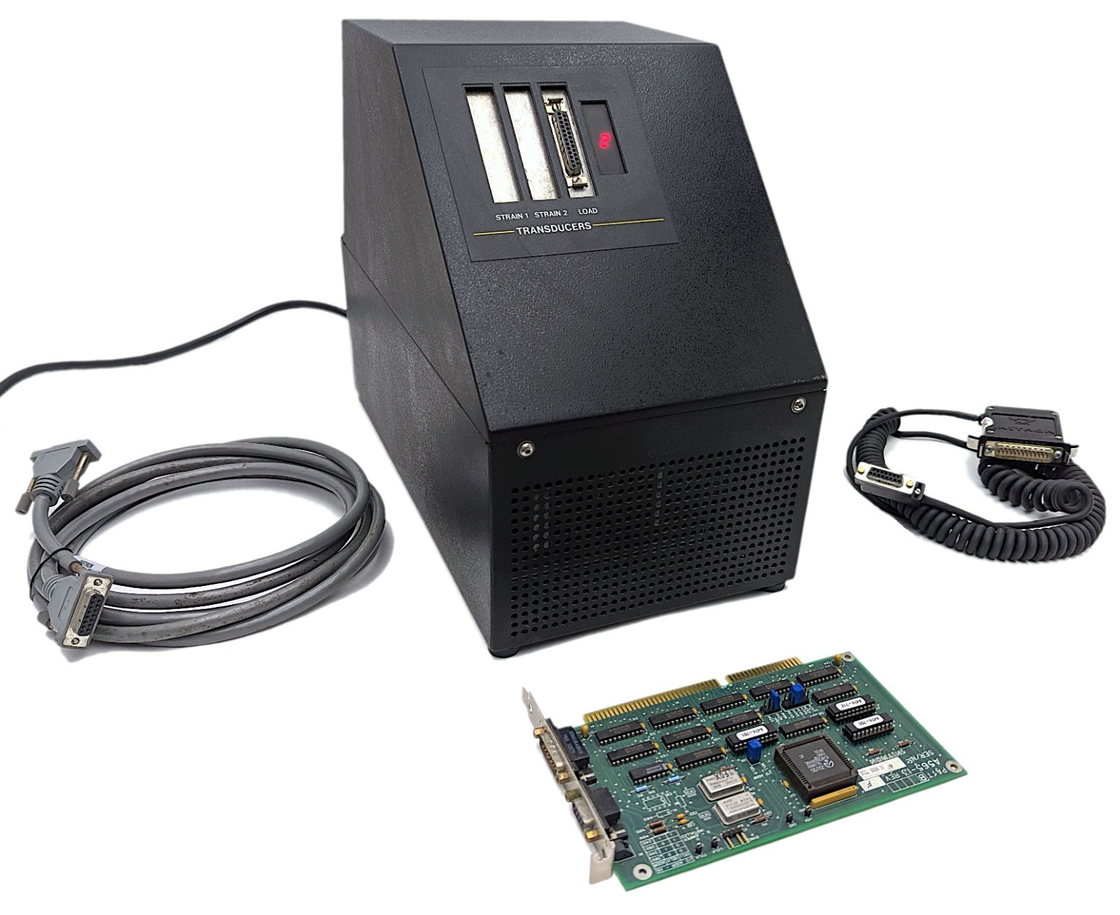 Instron 5500 Single Channel Load Cell Controller with PC Card & Cables 2511-301
