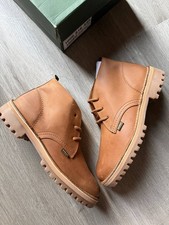 Barbour Hobart Shoes - Brown - Size UK9 - Brand New In Box