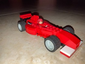 Lego 8389 Racers Michael Schumacher & Rubens Barrichello + BONUS Ferrari car!