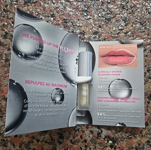 1 Buxom Plump Shot Collagen Infused Lip Serum Mini / Travel size 0.03 oz /1 ml - Picture 2 of 3