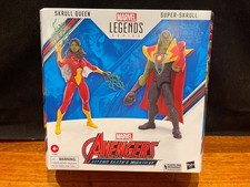 Marvel Legends SKRULL QUEEN & SUPER-SKRULL Avengers 60th Anniversary 6 Figures