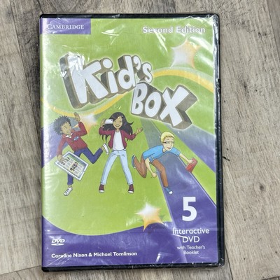 Kid's Box Level 5 Interactive DVD (NTSC) with Teacher's Booklet - SEALED! - READ