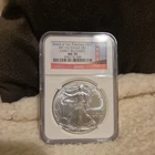 2011 S SAN FRANCISCO MINT SILVER EAGLE NGC MS70 EARLY RELEASES  GG BRIDGE LABEL