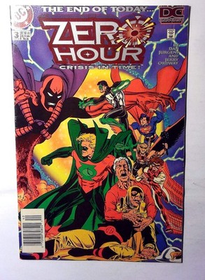 Zero Hour: Crisis in Time #3 (1994) DC Comics Newsstand Extant 1st Print Comic