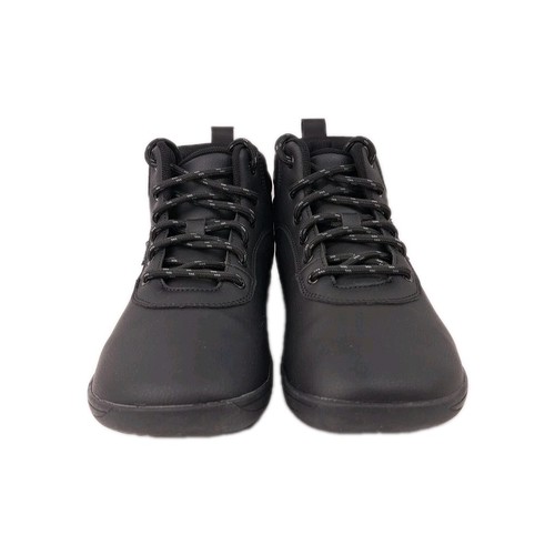 HOBIBEAR Unisex Black Barefoot Ankle Boots Minimalist Zero Drop Lightweight