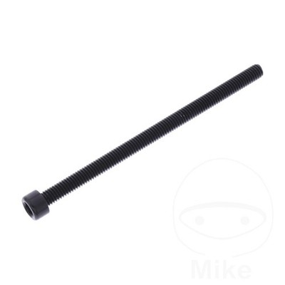 JMP Zylinderschraube mit Innensechskant M6 x 1,00 mm 100 mm Aluminium schwarz
