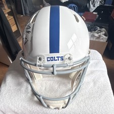 Peyton Manning Colts Football Helmet Autographed NFL Fanatics Authentic Original