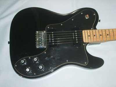 Squier by Fender Telecaster Custom P-90 2006 Maple Fingerboard Black Gebraucht