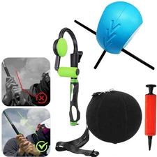 Golf Swing Ball Trainer Swing Training Aid for Arm Connection Posture Correction