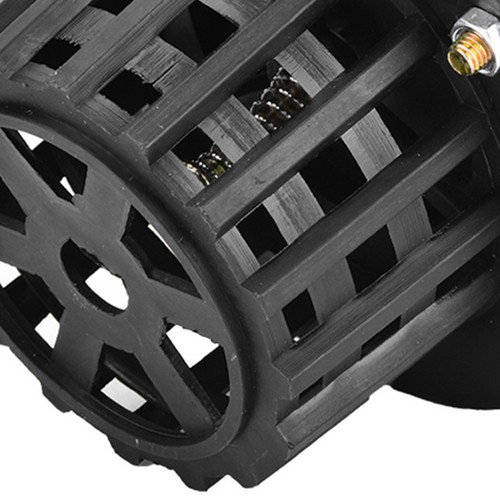 (2 Zoll) Wasserpumpe Fußventil Schwarz PVC Niederdruck Flach Rückschlagventil für Flüssigkeit - Bild 15 von 22