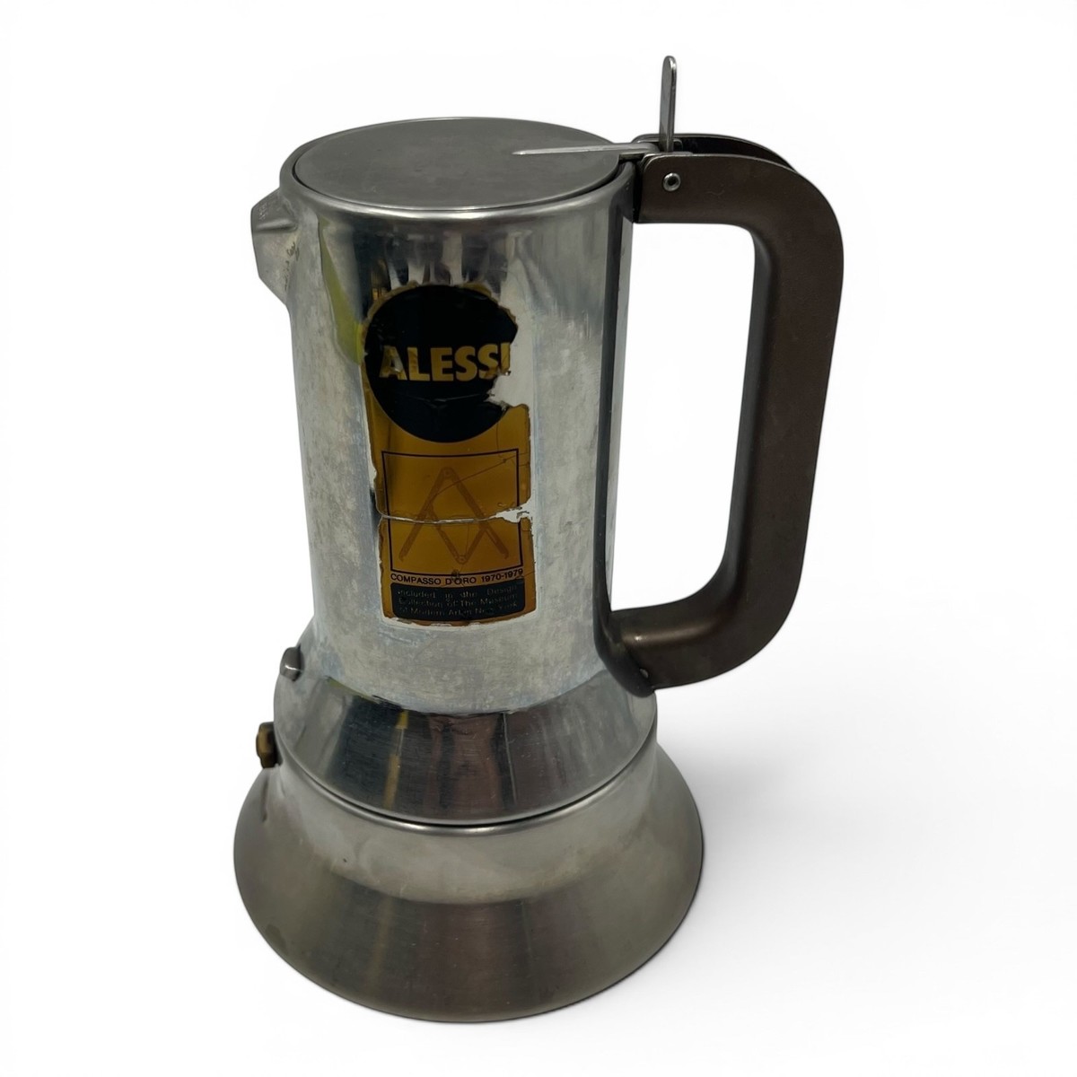Alessi 9090/3 Espresso Coffee Maker 3 Cups Richard Sapper Vintage