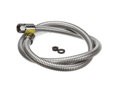 T&S Brass Hose, 54 Flexible Stainless Steel, Less Handle B-0054-H2A - Genuine