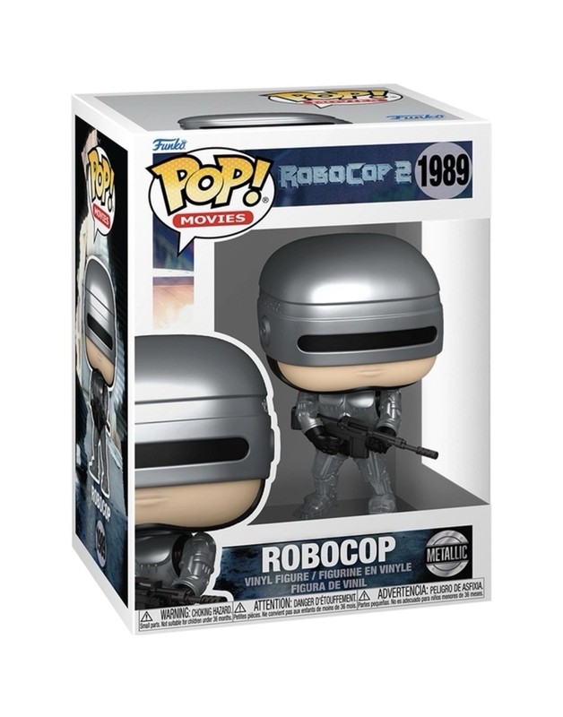 Funko POP! Movies 1989: RoboCop (Metallic) Chase Assortment