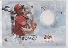 2020 Topps Holiday WalMart Mega Box Relics Nick Senzel #WHR-NS t3w