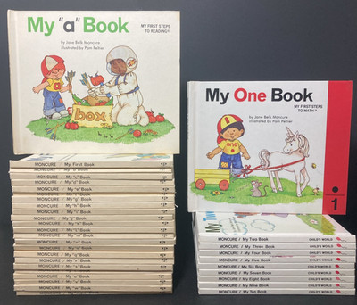 COMPLETE My First Steps To Reading My A-Z Book PLUS My 1-10 Math Books! NICE