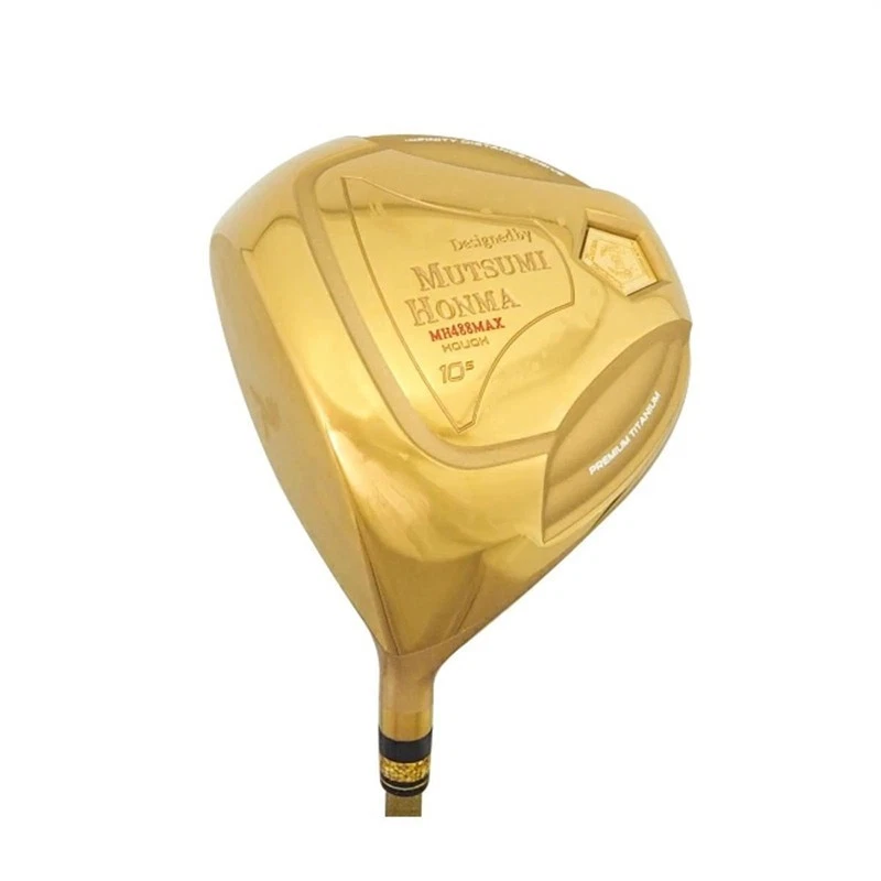 MUTSUMI HONMA MH488 MAX Phoenix Gold Driver 10.5° LH Graphite SR-Flex Golf Japan - Image 2 of 4