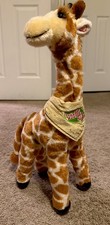 Vintage 2000 Geoffrey Giraffe Talking Stuffed Plush Animal Works Toys R Us 18”