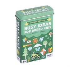 Kids Outdoor Activity Cards A6 Multicoloured 50 Fun Ideas Travel Tin