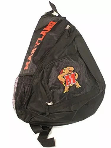 Maryland Terrapins Leadoff Slingbag – 20"H x 15"W x 9"D Shoulder Bag Pack - Picture 1 of 1