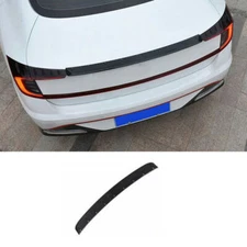 For Hyundai Sonata 2020-2023 Car Rear Trunk Spoiler Wing Flap Carbon Fiber Style