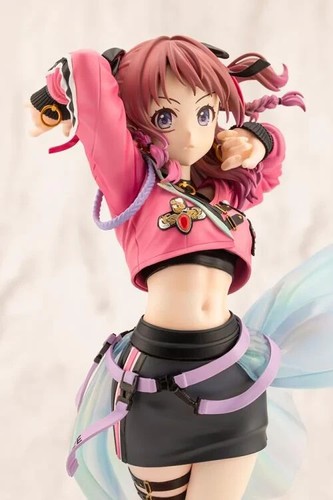 🔥PRESALE🔥Kotobukiya The Idolmaster Gakuen Saki Hanami (Fighting My Way) Figure - Picture 8 of 14