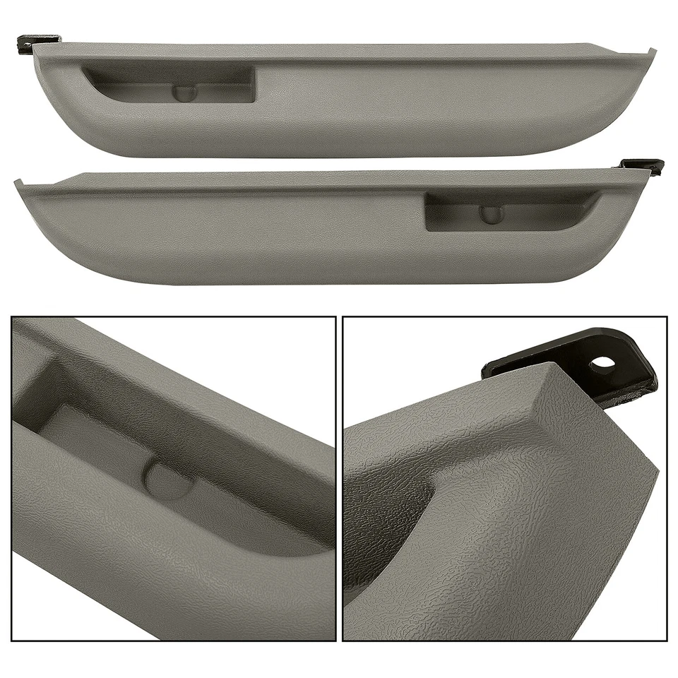 2x Front Door Armrest for Chevy Blazer C/K1500 C/K2500 1990-1994 GMC Yukon Gray Foto 3 de 4