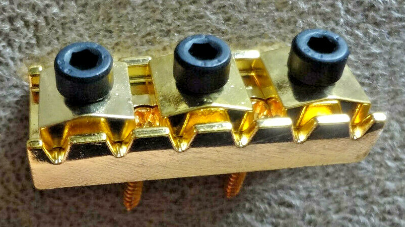 Mighty Mite Gold Guitar/Bass Knobs In Gold Set Of 2 - Foto 2