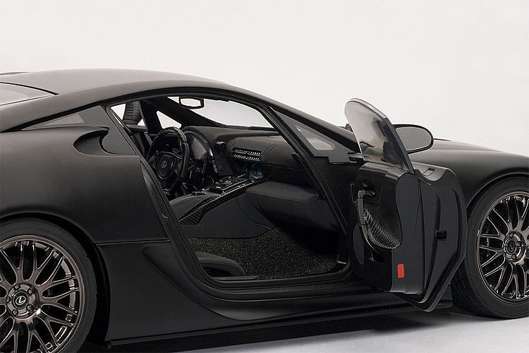 LEXUS LFA NURBURGRING PACKAGE MATTE BLACK BY AUTOart 1:18