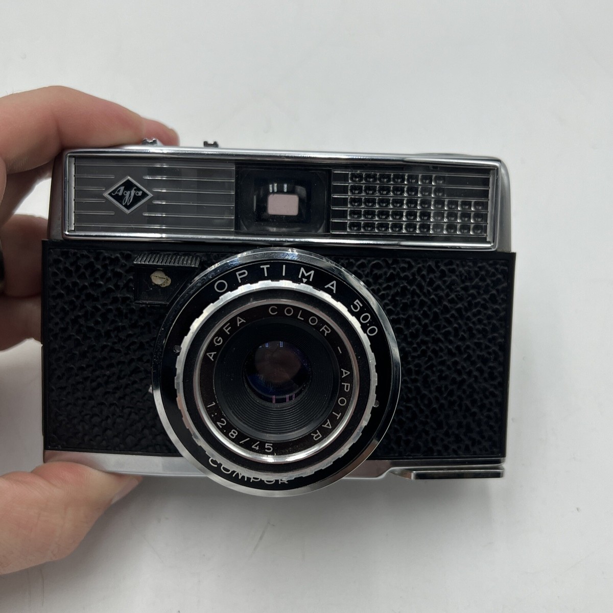AGFA OPTIMA 500 35MM FILM CAMERA - AGFA COLOR-APOTAR 1:2.8/45