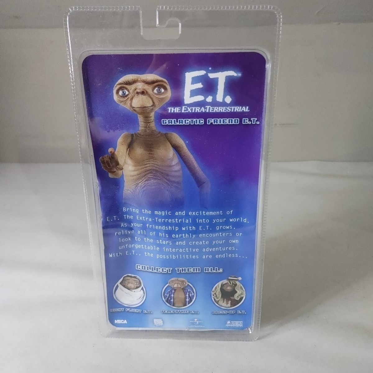 E.T. Extra Terrestrial Galactic Friend E.T. NECA Reel Toys
