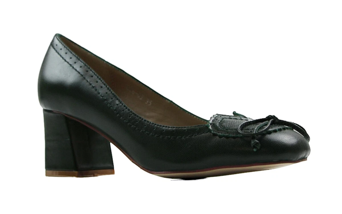 Dark green shop shoes ladies
