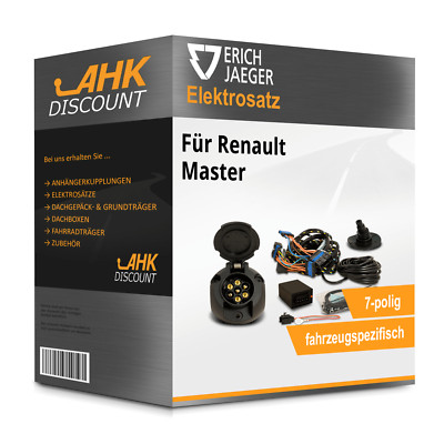 Für Renault Master 02.10- JAEGER Elektrosatz 7polig fahrzeugspezifisch Neuware
