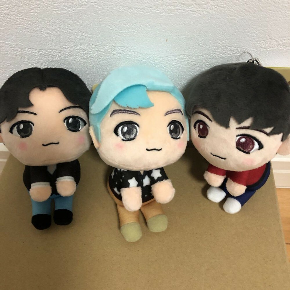 BTS TinyTAN More Plus Plush doll -Dynamite- Set of 7