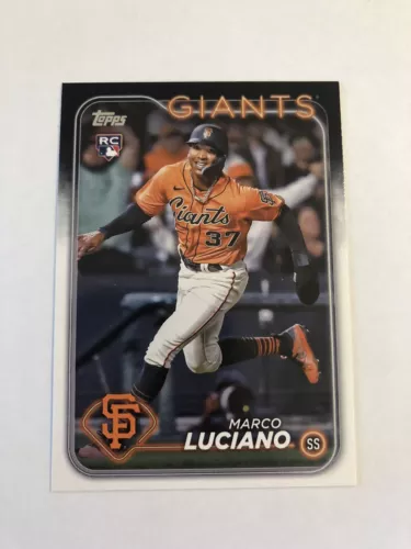 Marco Luciano 2024 Topps Series 1 Rookie Card #232 SF Giants RC