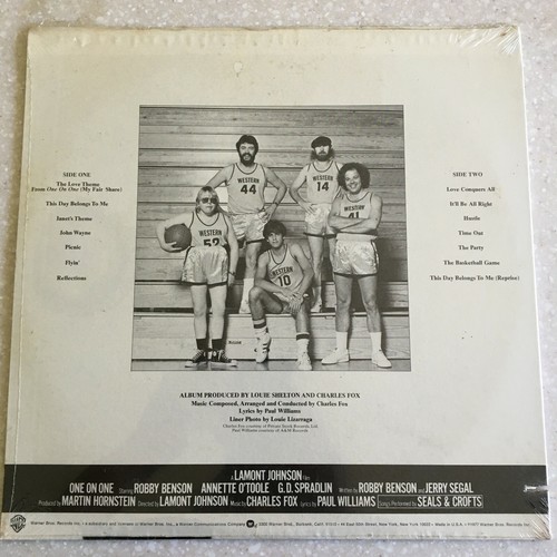 SEALED Lp Record Seals & Crofts One 1 Motion Picture Soundtrack FOX WILLIAMS - Picture 2 of 5