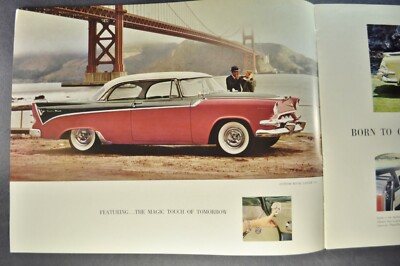 1956 Dodge Lancer Large Brochure Custom Royal Coronet Excellent