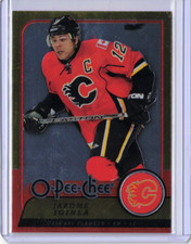JAROME IGINLA 08/09 OPC O-Pee-Chee Update METAL #371 Hockey Card Parallel Flames