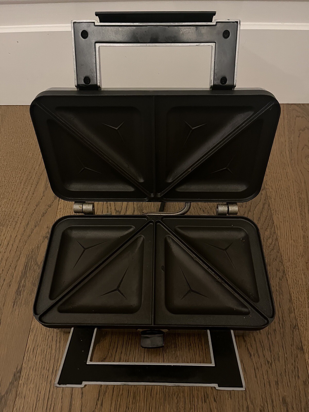 Cuisinart Sandwich Toaster Maker Stainless Steel with Removable Plates