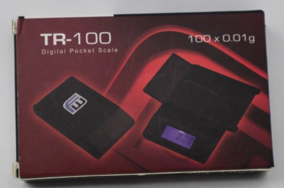 Báscula digital de bolsillo con bandeja de expansión 100 gm de peso rápido serie TR-100 Foto 2 de 4